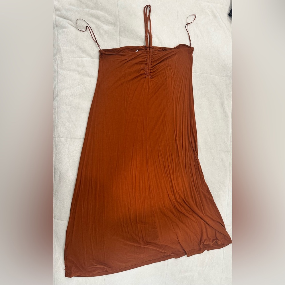 Old Navy Women's Maxi Skirt in Rich Rust